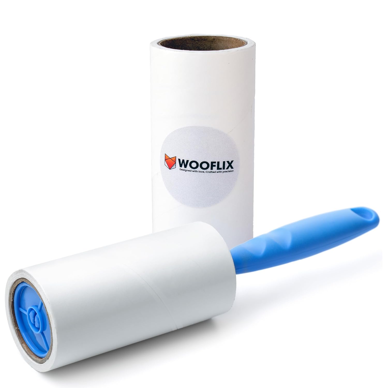 Wooflix Pet Hair Remover Roller - Sticky Roller with Extra Sticky Refills